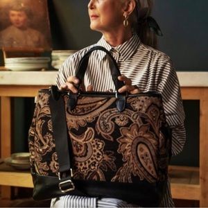 Beis Travel The Everyday Tote Mini in Limited Edition Tapestry